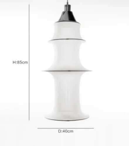 LED Simple Cloth Modern Pendant Light