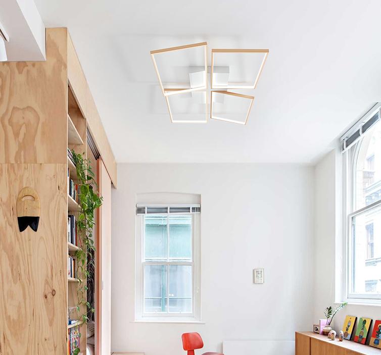 LED 4REC Morden Ceiling Light