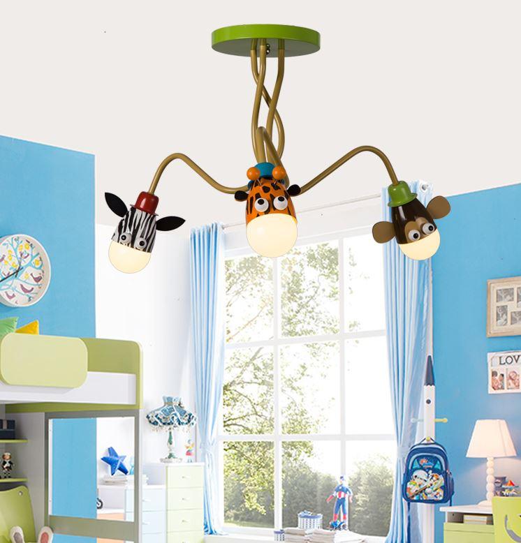 LED Cartoon Metal Chandelier for Children Room