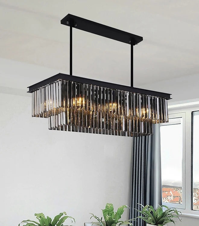 LED Fashion Glass Crystal Pendant Light