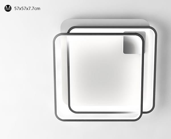 LED Modern SquareRectangle Frame Ceiling Light