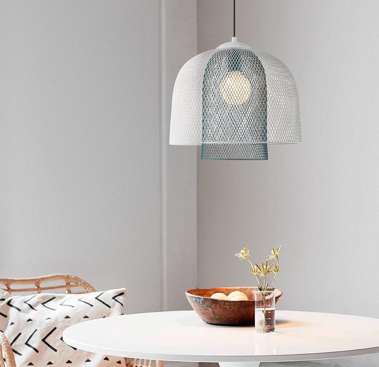 LED Metal Double Nets Pendant Light