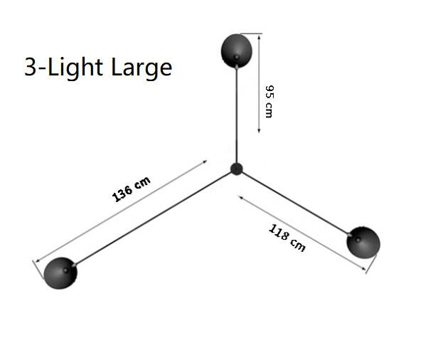 LED Spider-Shape Office Light