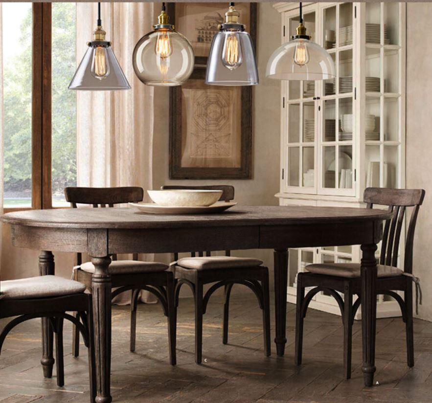 LED Glass Pendant for Bar Restaurant Living Room