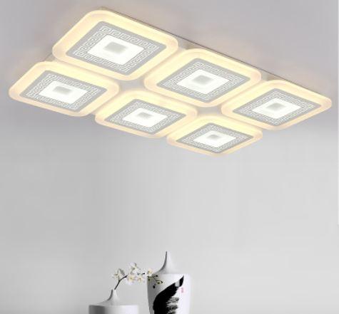 LED Acrylic Square Modern Chinese Design Ceiling Light