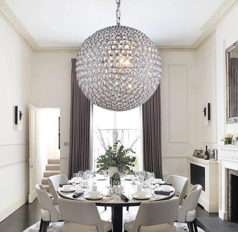 Crystal Modern LED Pendant Light