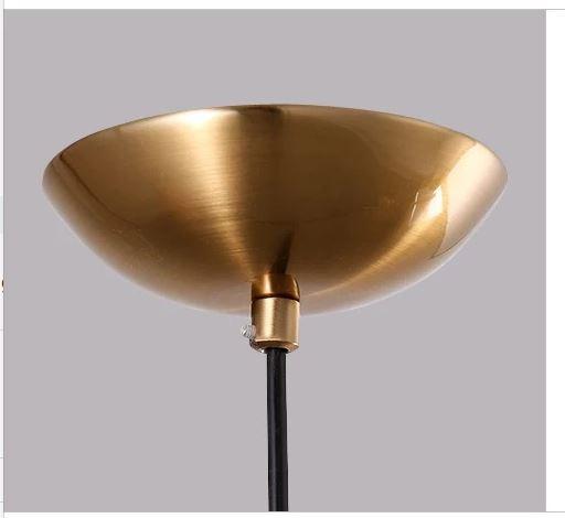 LED Milky Glass Ball Pendant Light