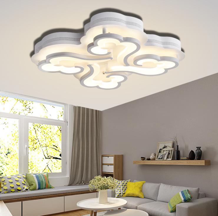 Acrylic LED Cloud Design Ceiling Light for Living Room Bedroom