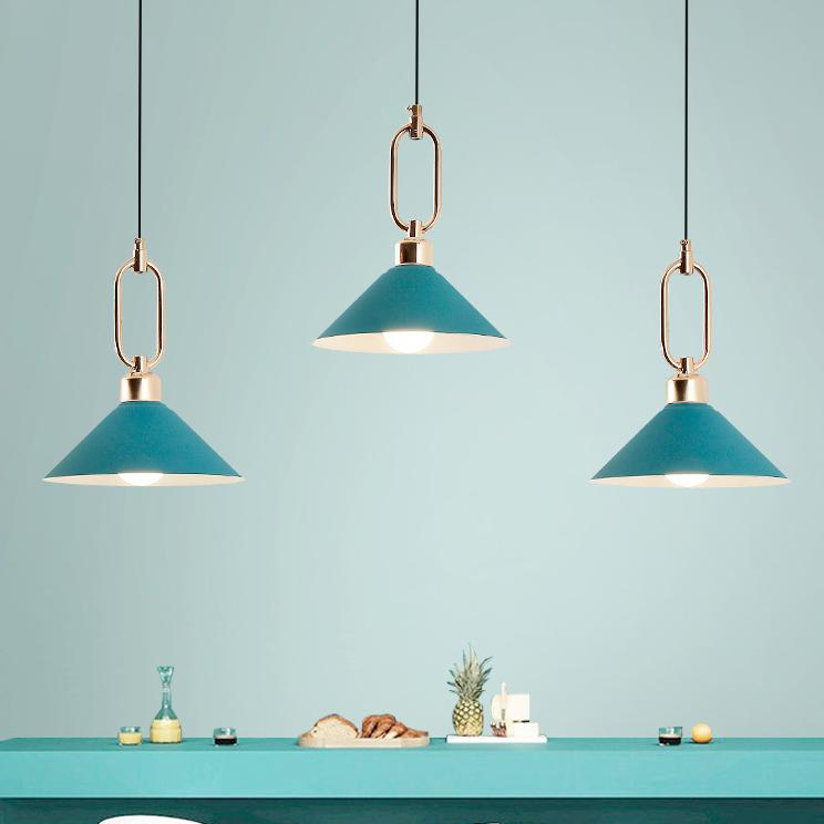 LED Modern Macaroon Decorative Pendant Light