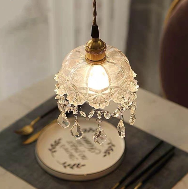 LED Crystal Glass Fashion Design Modern Pendant Light