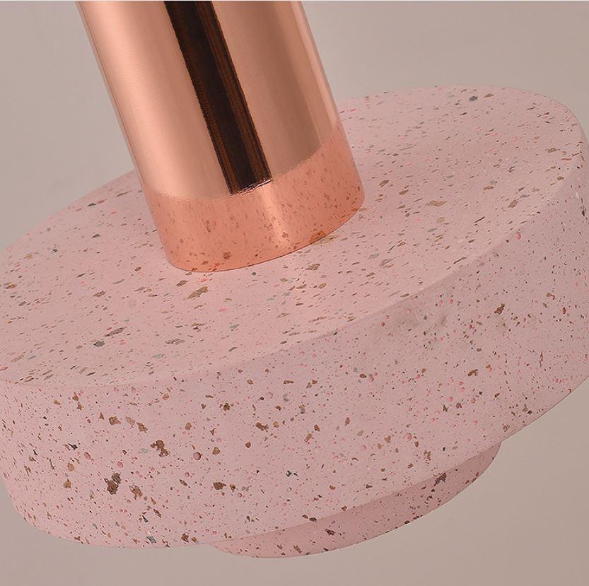 LED GU10 Stone Metal Pendant