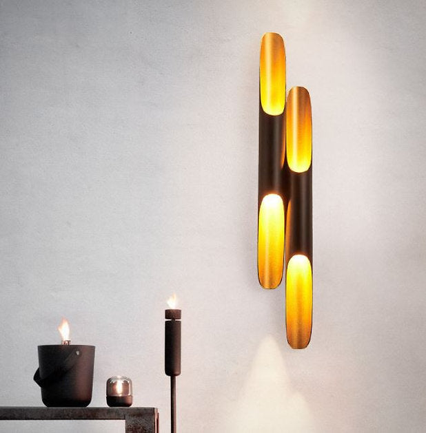LED Bamboo Design Wall Light