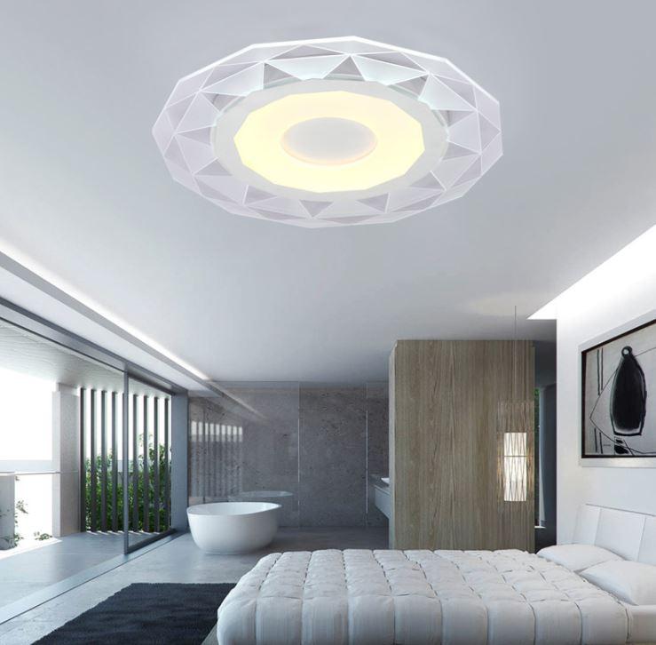Acrylic Diamond Design Ceiling Light for Living Room Bedroom