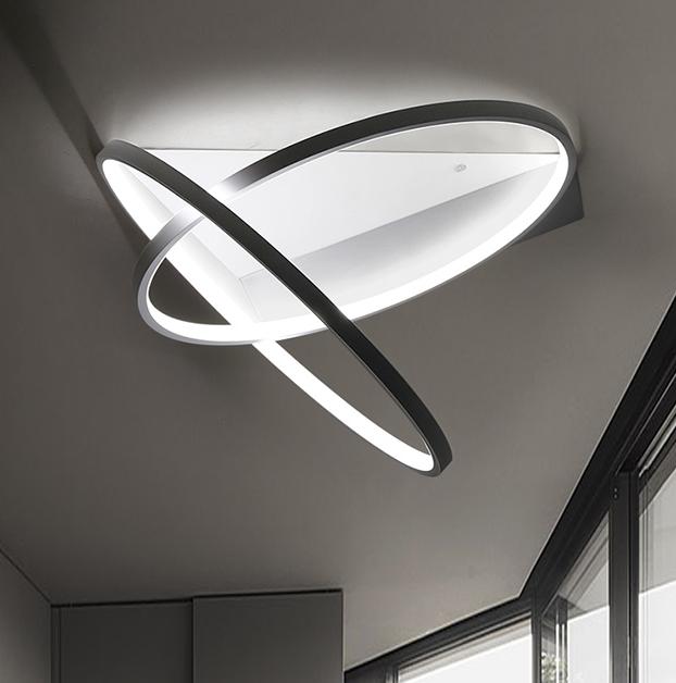 LED Modern TWINS-HALO Ceiling Light