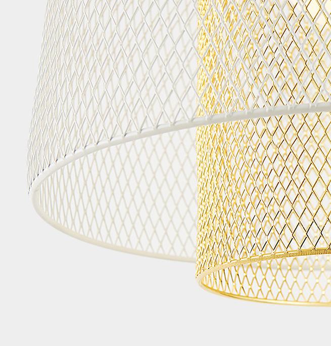 LED Metal Double Nets Pendant Light