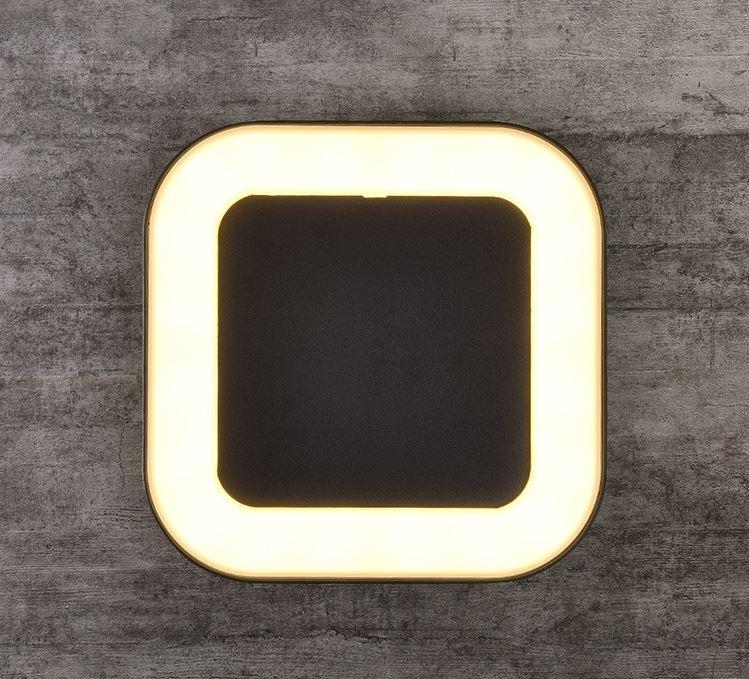 IP65 LED Wall Light with Round Square Oval Design