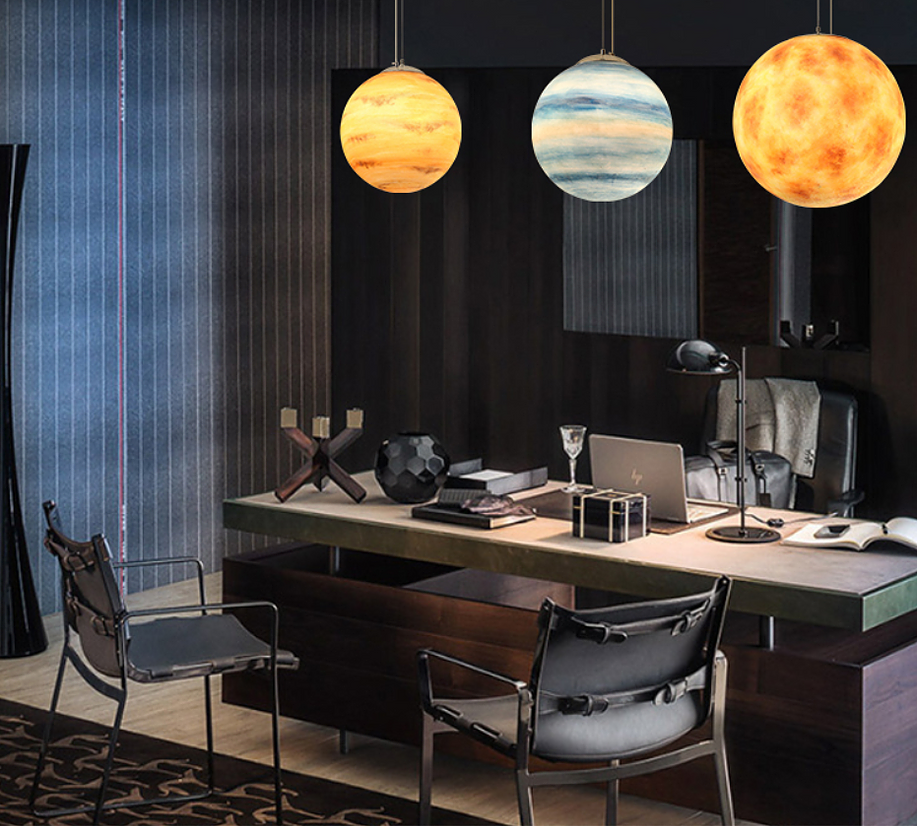 LED Modern Planet Design Pendant Light