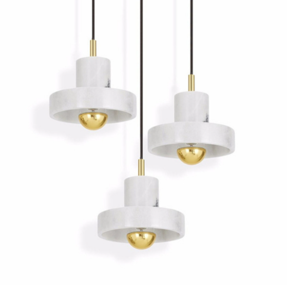 LED Modern Marble Decorative Pendant Light