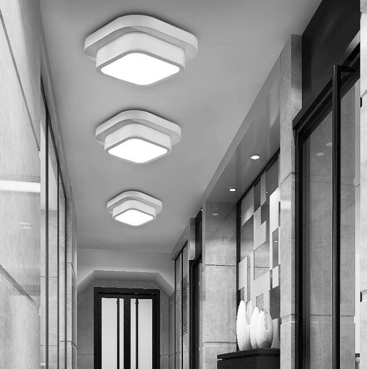 LED Acrylic Cube Ceiling Light for Living Room Bedroom