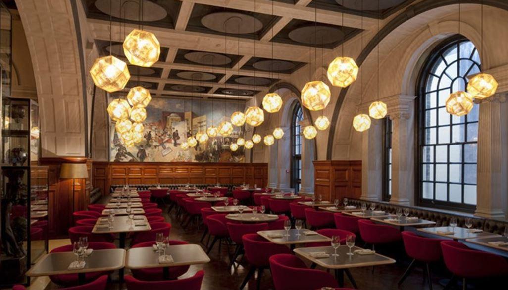 Stainless Steel LED Multi-face Sphere Pendant for Bar Restaurant Dining Room