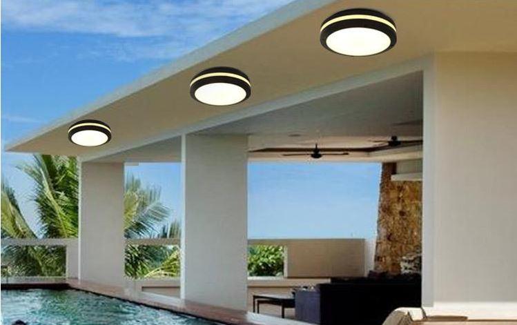 IP64 LED Aluminum Ceiling Light with Round Design