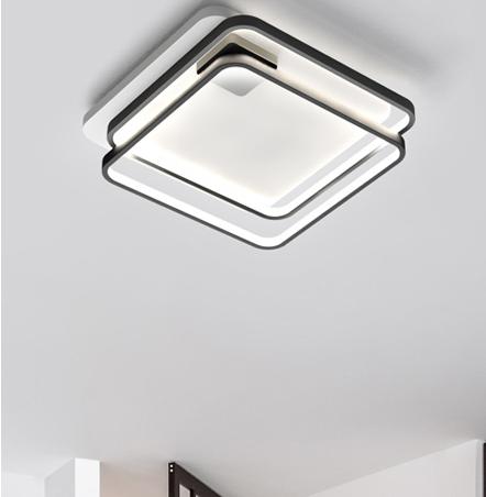 LED Modern SquareRectangle Frame Ceiling Light