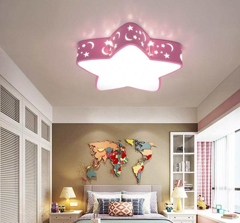 Acrylic LED Star Ceiling Light for Children Room