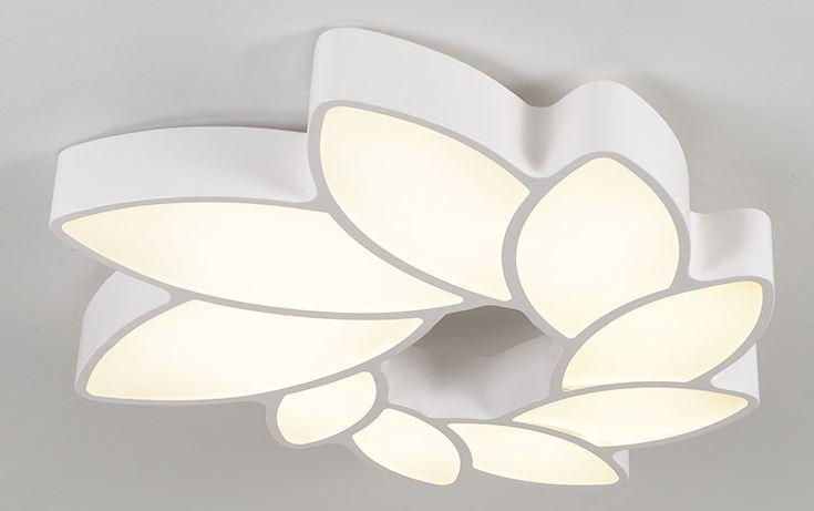 LED Acrylic Flower Metal Modern Ceiling Light