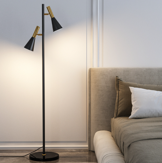 LED Simple Modern TWINS Design Floor Lamp