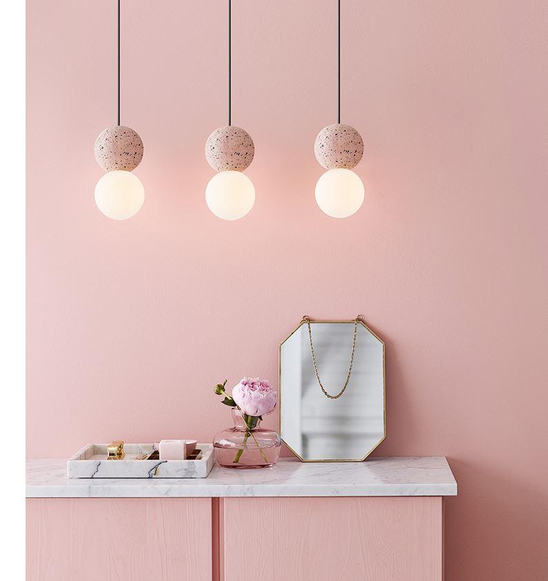 LED Mini Cement Pendant Light