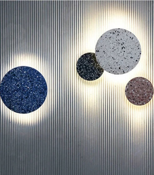 LED Round Disc Modern Design Wall Light