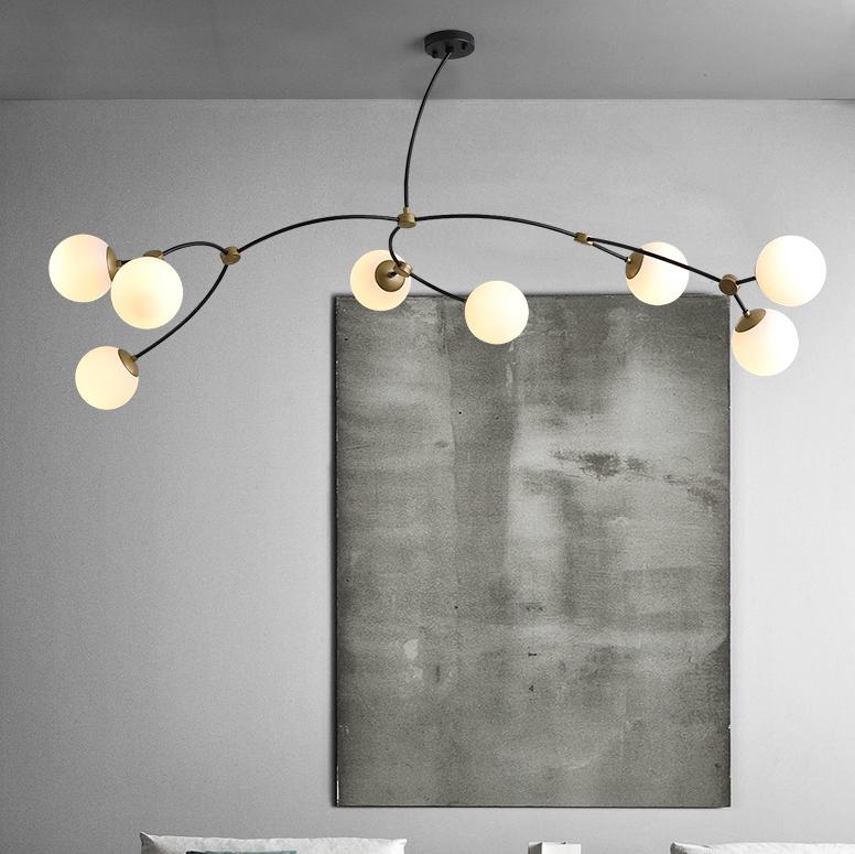 LED Creative Modern Molecular Design Pendant Light