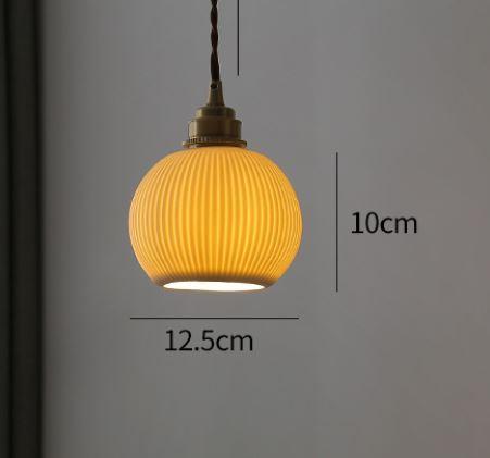 LED Retro Ceramic Pendant