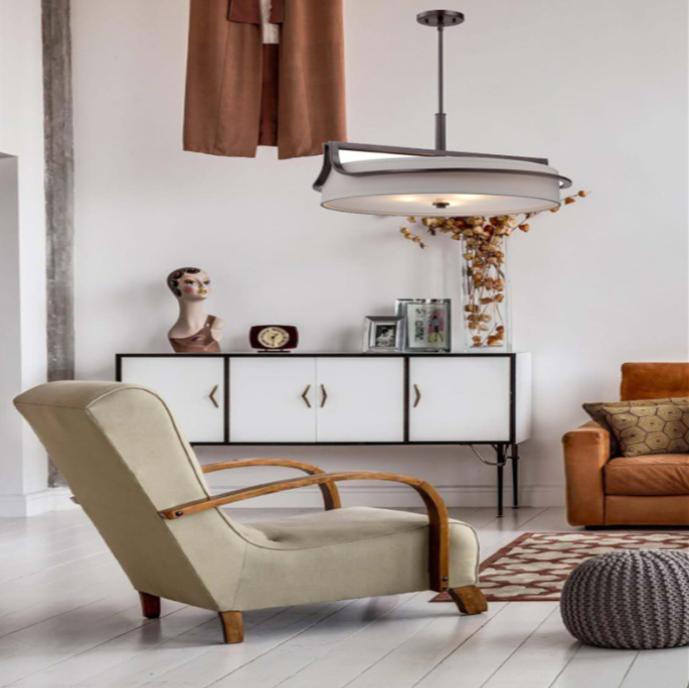 LED Large Round Classic Pendant Light