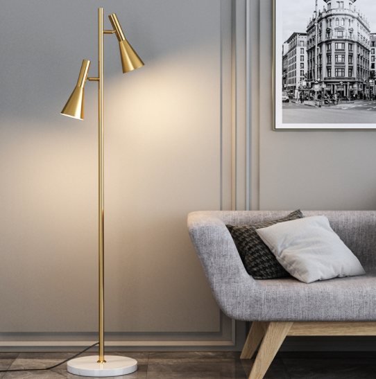 LED Simple Modern TWINS Design Floor Lamp