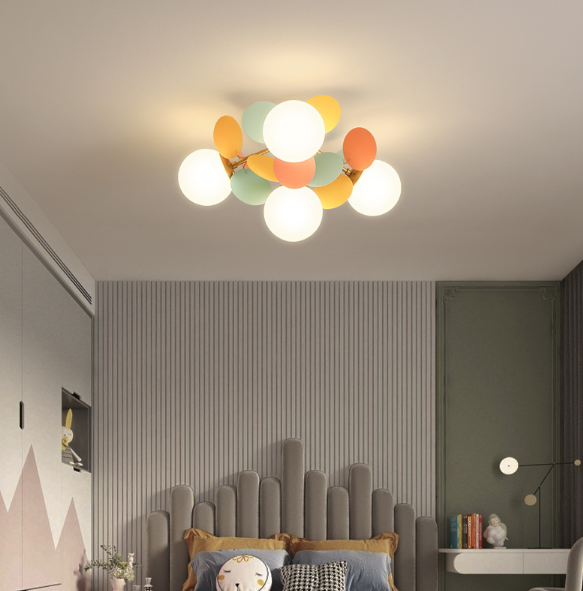 LED DNA Molecular Branches and Lights Pendant Light