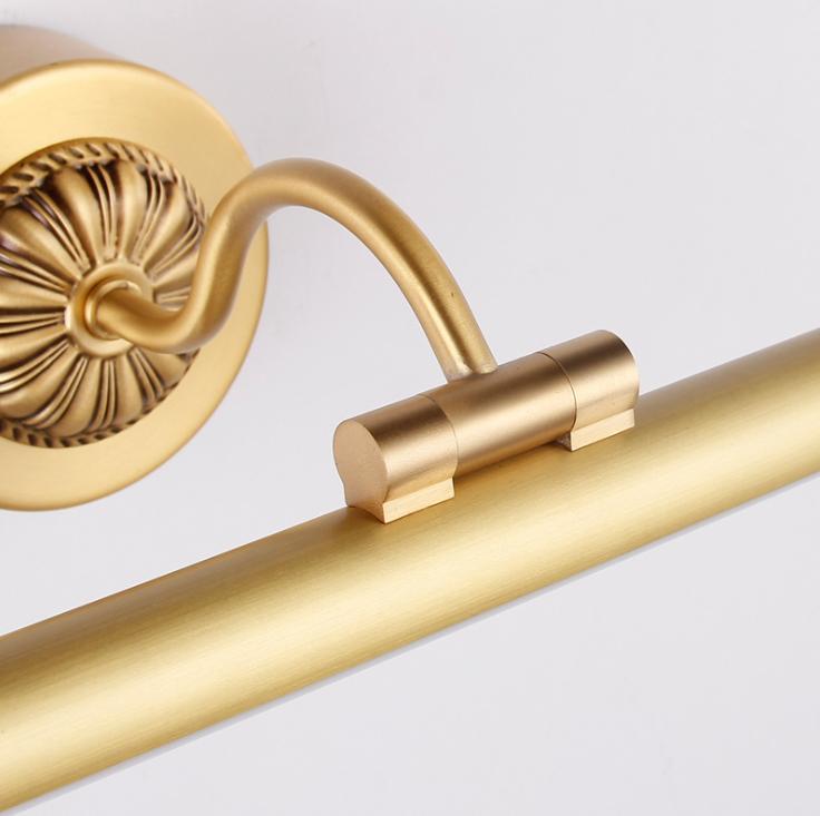 LED JQ6720 Brass Mirror Wall Light