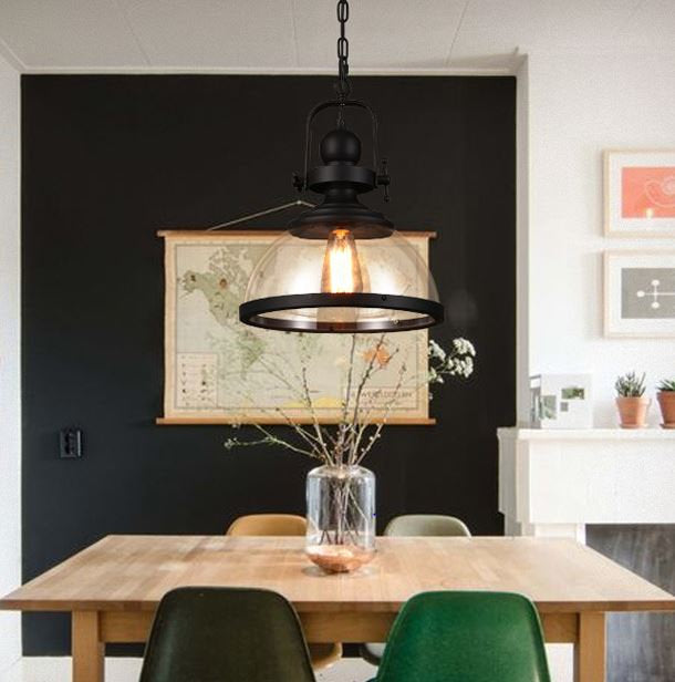 LED Loft American Industrial Pendant Light