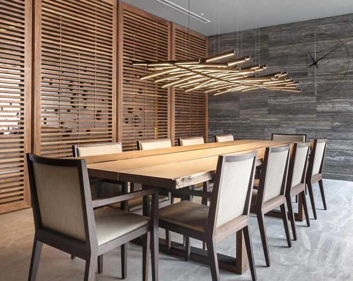LED Fishbone Design Pendant Chandelier