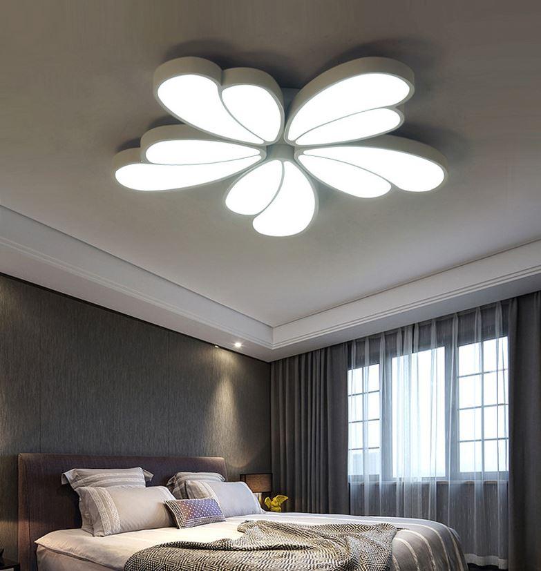 Acrylic LED Flower Ceiling Light for Living Room Bedroom