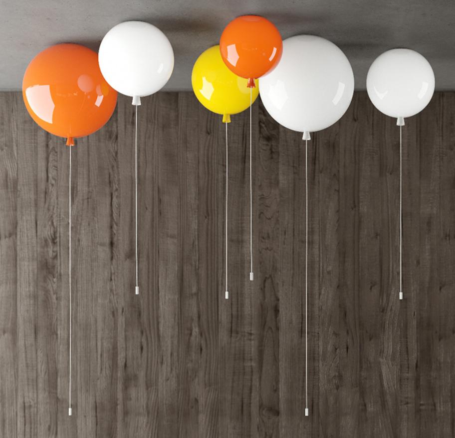 LED Multi-Color Balloon Ceiling Light
