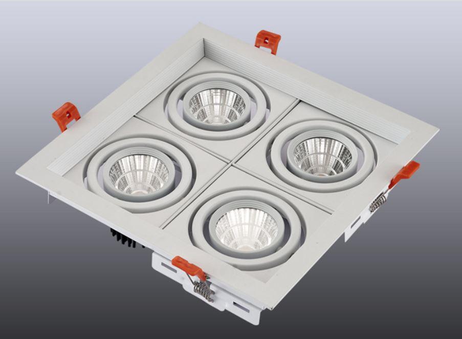 LED Four Lights Recessed Downlight