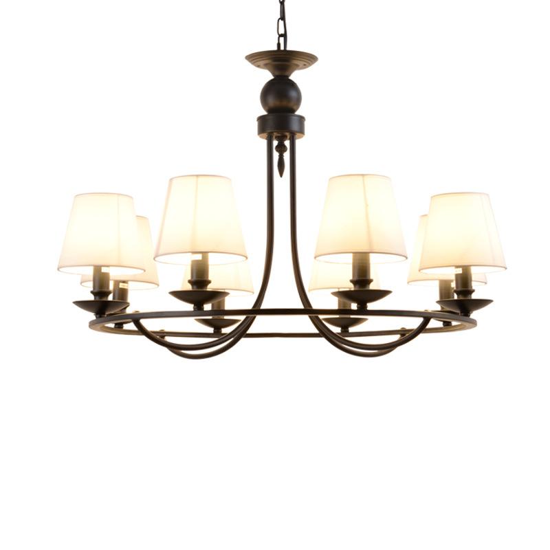 American Country Style Metal Retro Chandelier