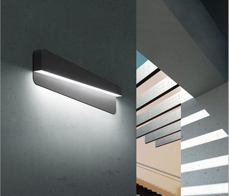 LED Minimalism Metal Wall Light