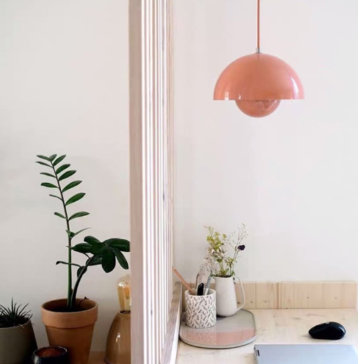 LED Mushroom Design Modern Pendant Light