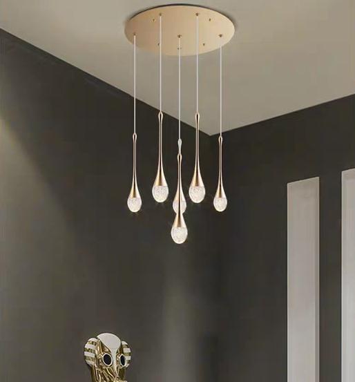 LED Modern Droplets Design Luxury Pendant Light