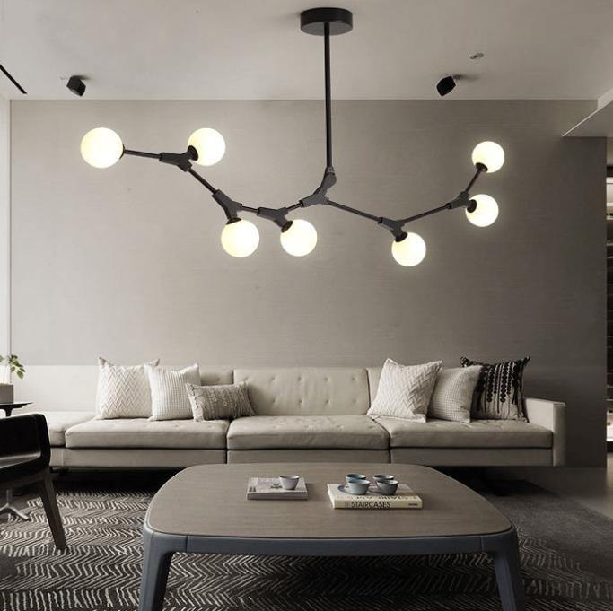 LED Branch Design DNA Molecular Pendant Light