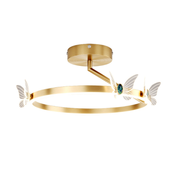 LED Butterfly & Halo Design Modern Pendant Ceiling Light