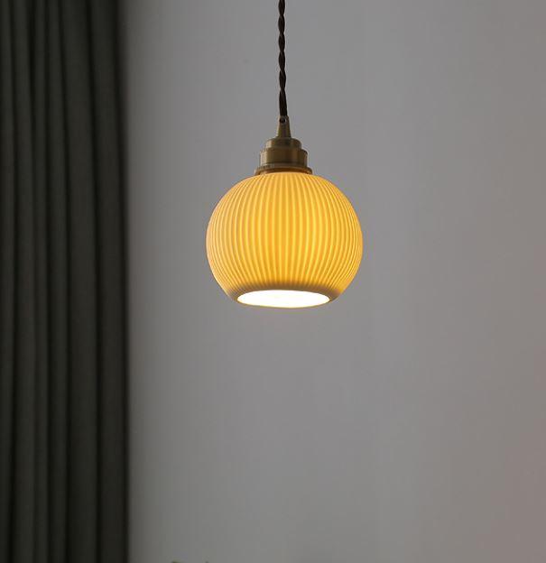 LED Retro Ceramic Pendant