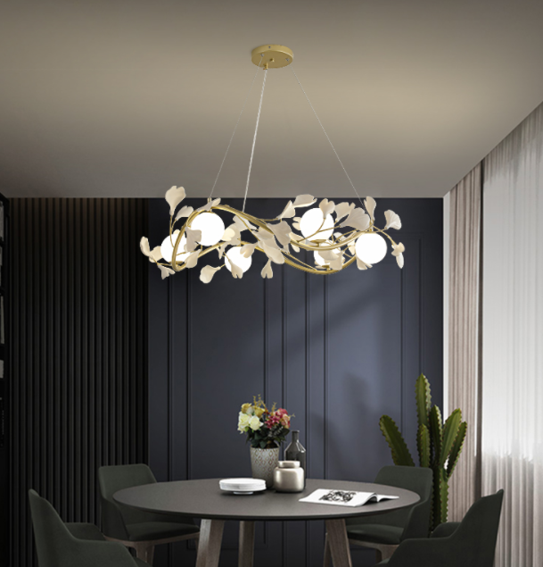 LED North-European Modern Design Flowers & Trees Pendant Light